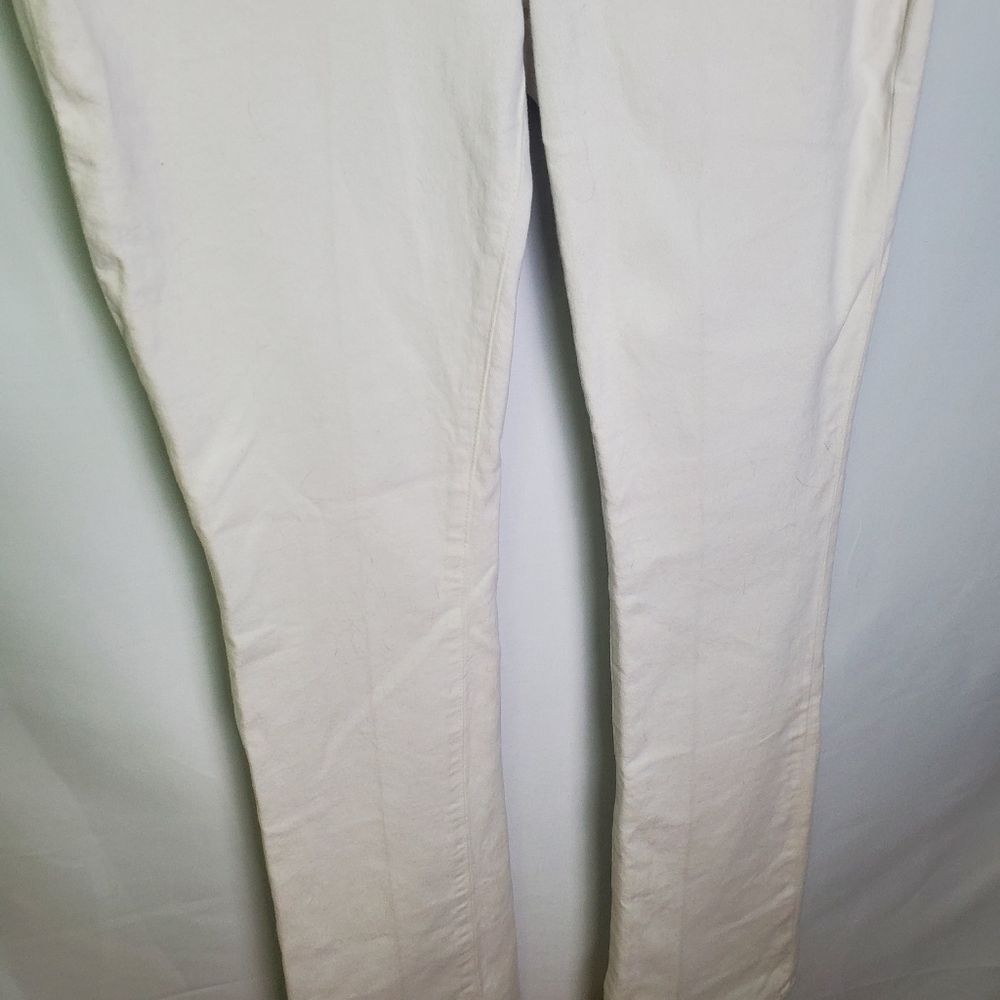 Paige White Hourglass High Rise Boot Jeans Size 29 - Picture 5 of 9